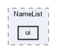 sources/NameList/ui